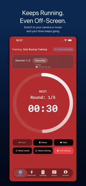 Boxing Timer: BoxTime screenshot 2