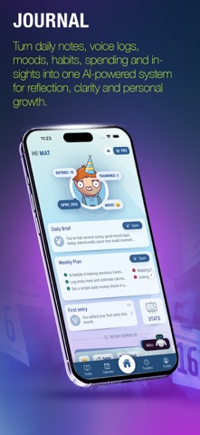 Daylio: Daily Life Tracker iPhone screenshot