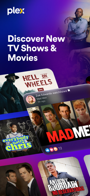 ‎Plex: Watch Live TV and Movies Screenshot