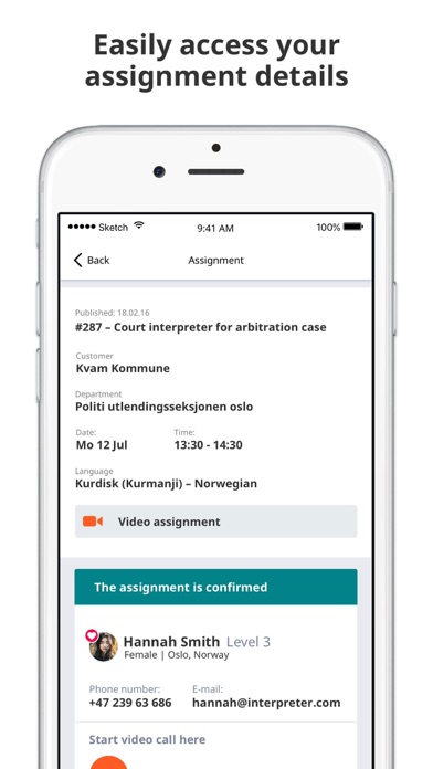 Salita Tolketjeneste Screenshot
