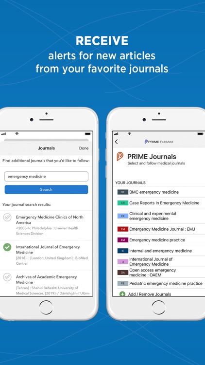 Prime: PubMed Journals & Tools