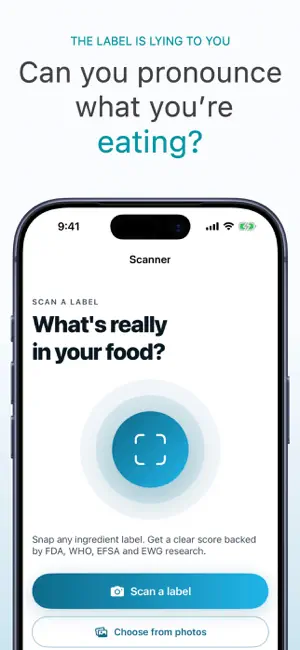 NoJunk - Ingredient Scanner screenshot 1