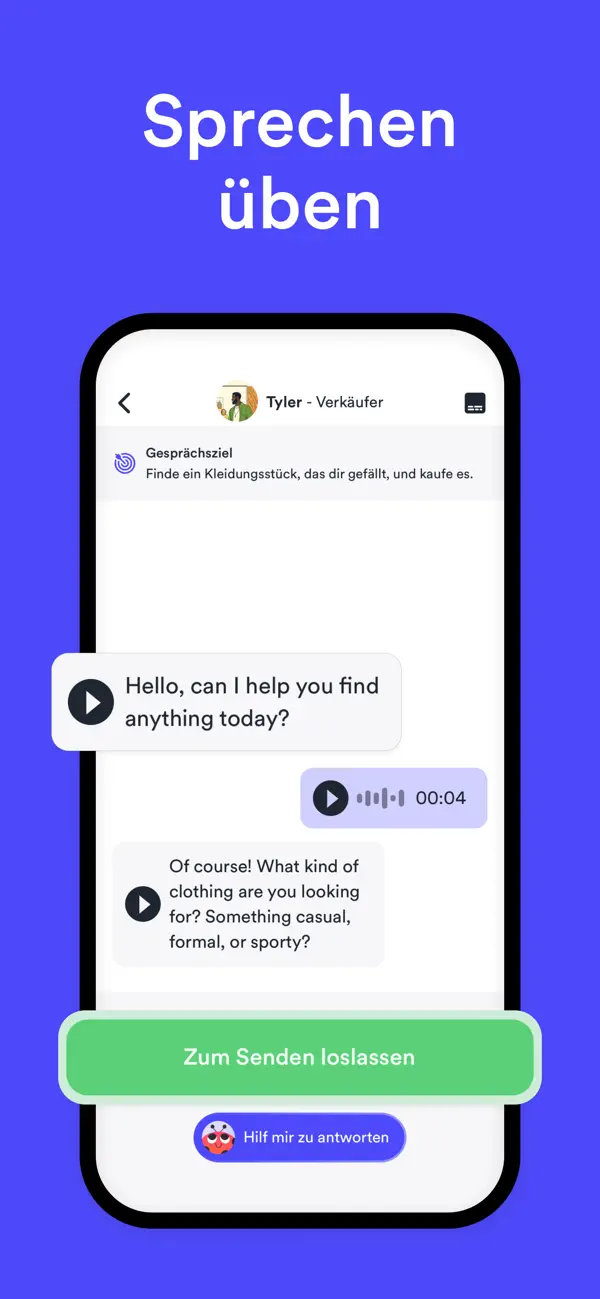 Englisch Lernen: EF Hello AI Screenshot 3