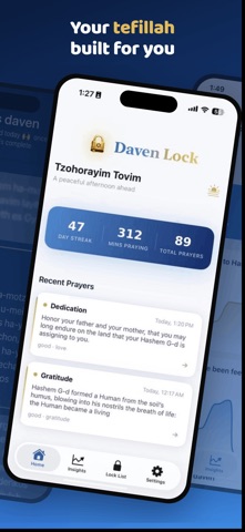 Daven Lock: Personal Siddur Screenshot 3 of 5