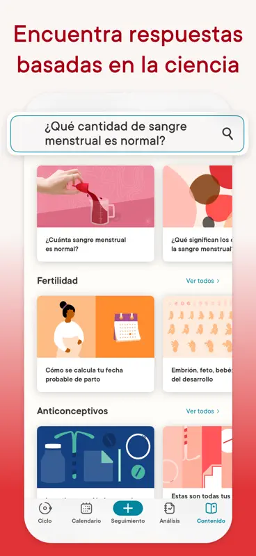 Clue Calendario Menstrual screenshot 8 of 9