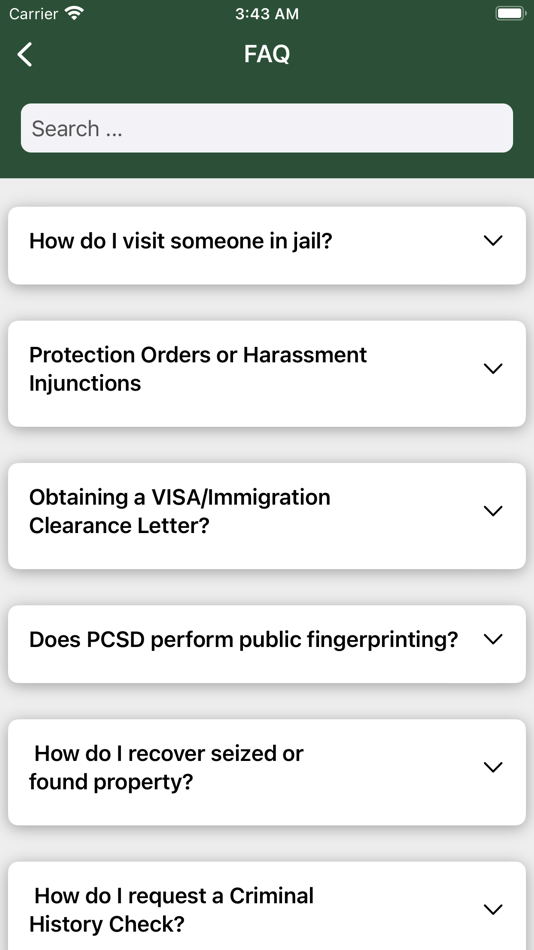 #3. Pima County Sheriff's Dept (iOS) Podle: Pima County Sheriff's Department