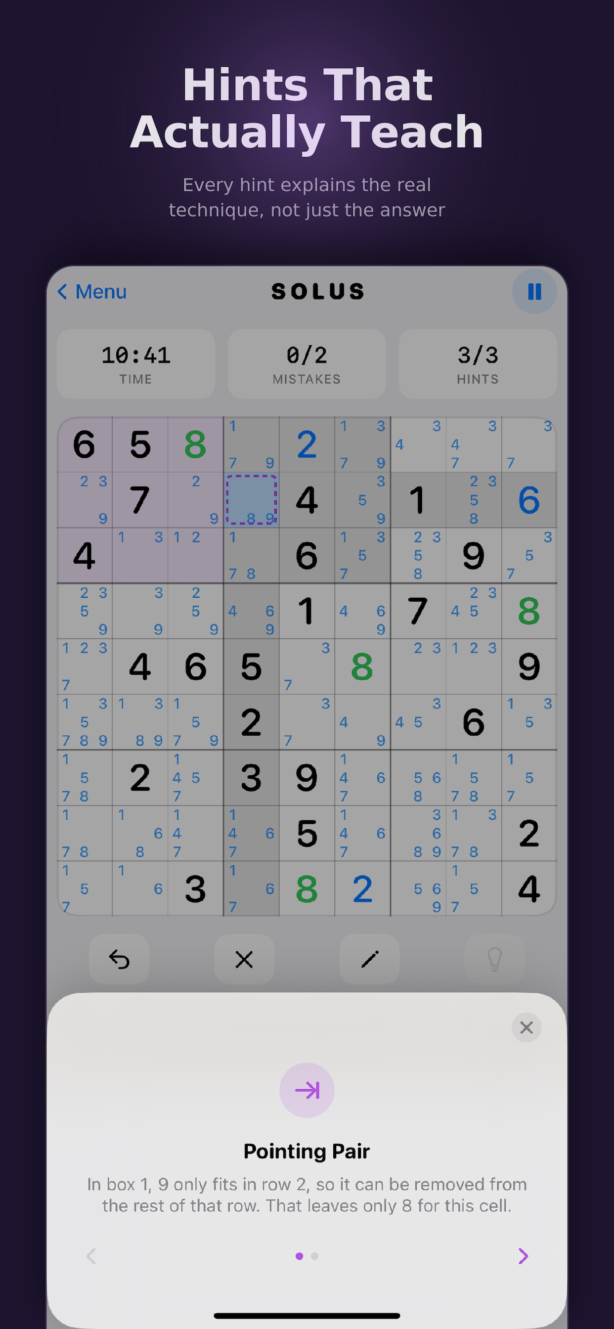 Sudoku - Grid Master screenshot 2