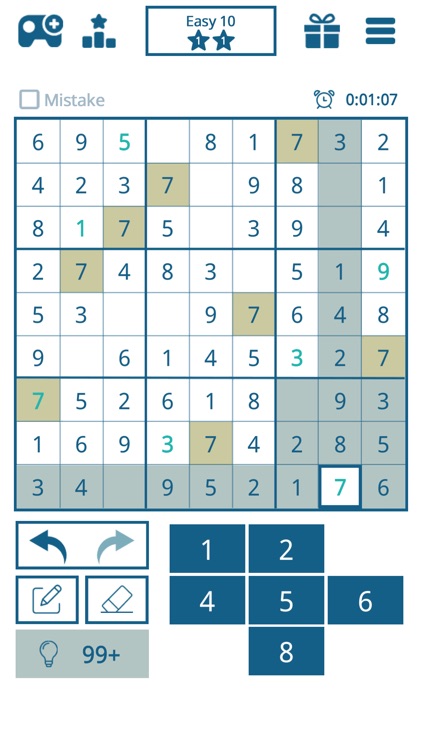 Sudoku Brain Puzzle