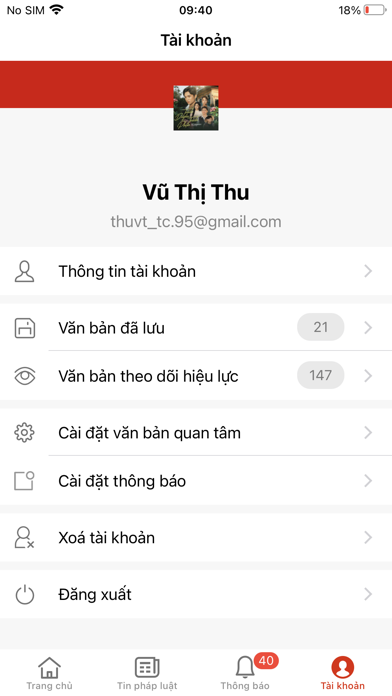 Luật Việt Nam Screenshot