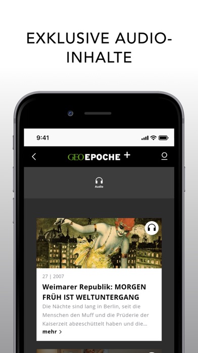 GEO EPOCHE-Magazin Screenshot