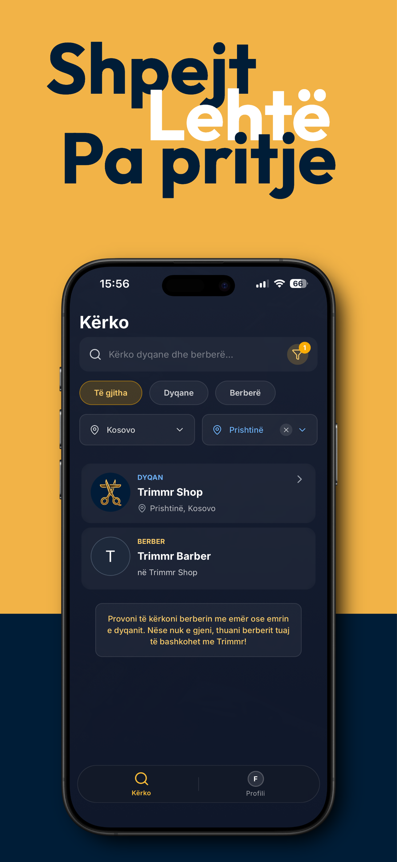 Trimmr: Barber Booking & Shop