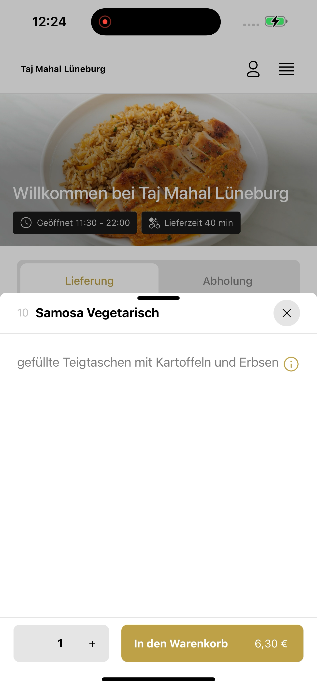 Taj Mahal Lüneburg screenshot 7