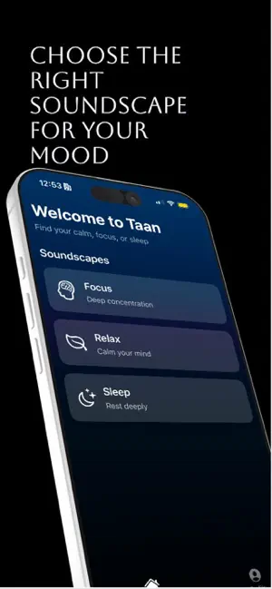 Taan - Audio Wellness screenshot 2