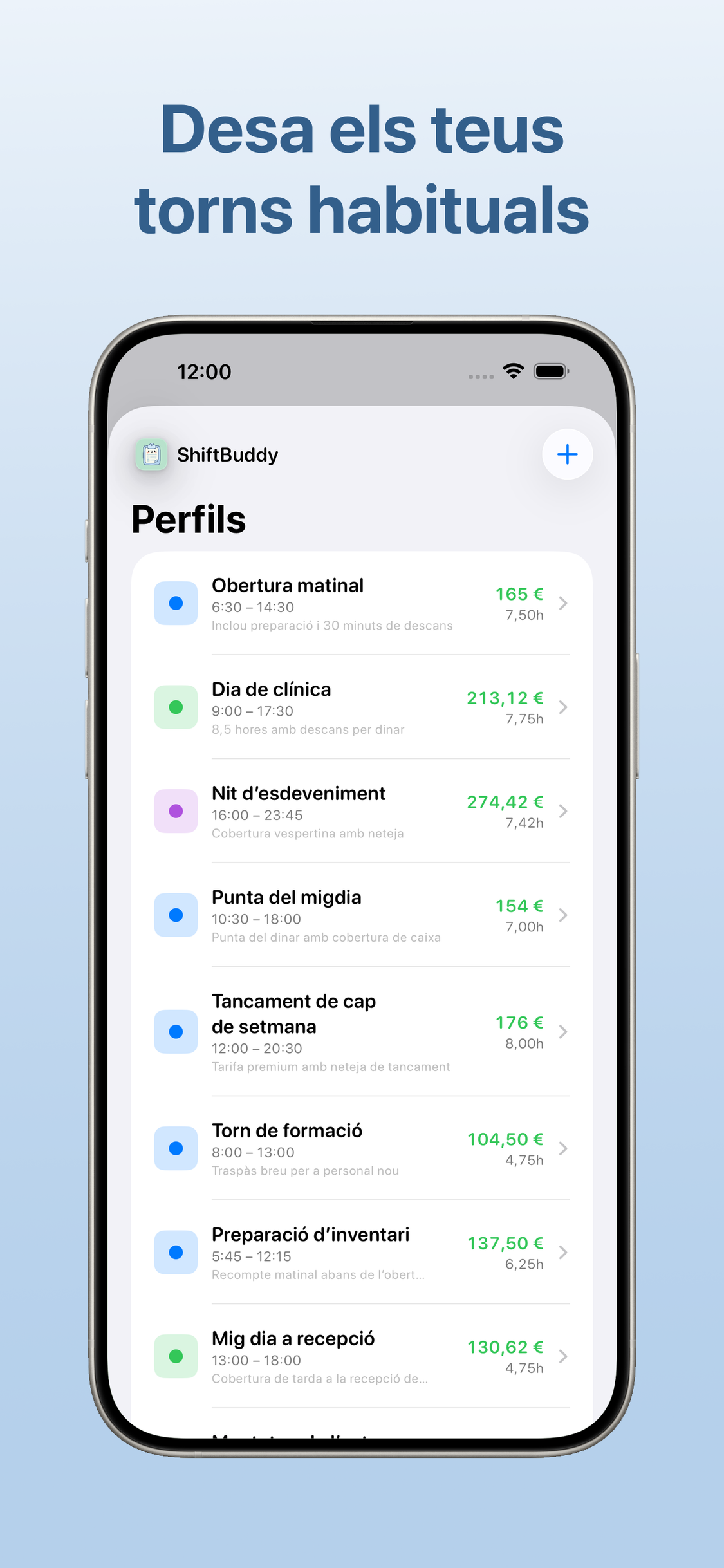 ShiftBuddy app screenshot 3