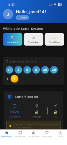 LottoAnalyzer screenshot