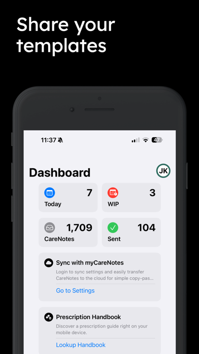 CareNotes Screenshot