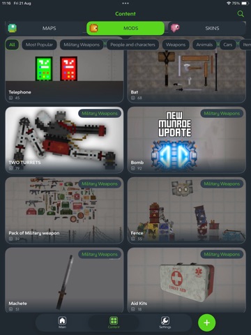 Mod Factory for Melon Sandbox iPad screenshot