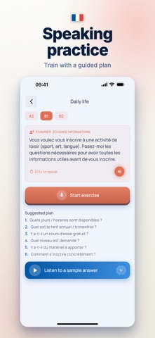 TCF IRN Prep: French B2 2026 iPhone screenshot