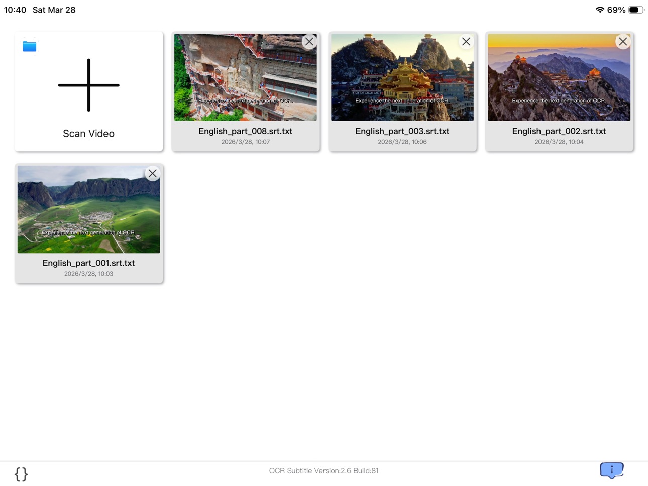 iPad screenshot
