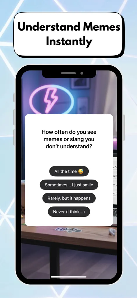 Gen Z AI Slang, Text & Meme ID - Education App | MWM