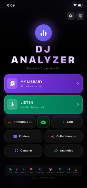 DJ Analyzer screenshot 1