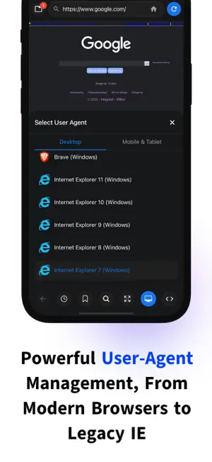 Desktop Browser Plus screenshot 4