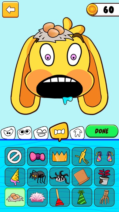 DIY Monster Makeover Game Screenshot
