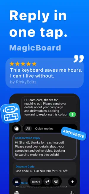 MagicBoard - Auto Copy Paste screenshot