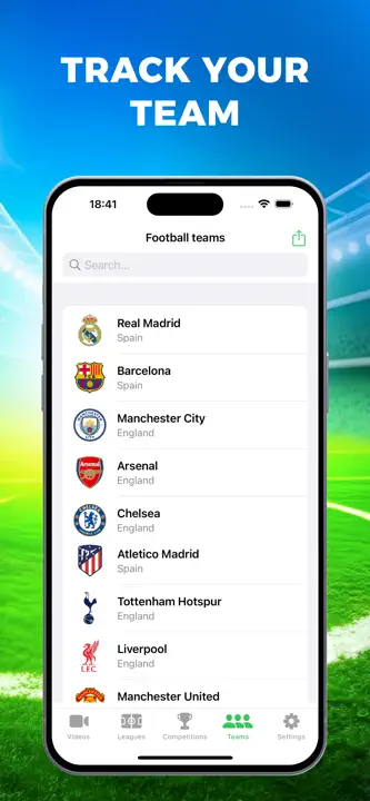 Live Football TV. Soccer Scoreのスクリーンショット（4/4）
