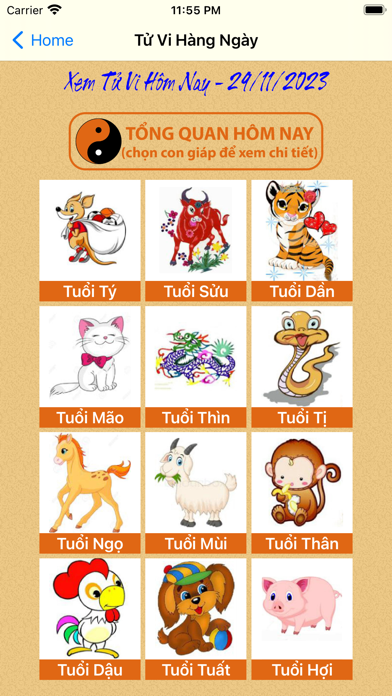 Tử Vi 2025 - Đông Tây Screenshot