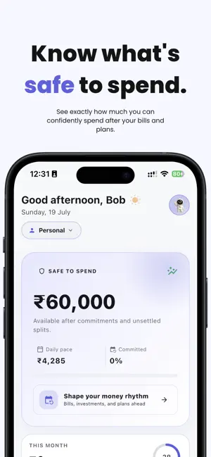 Riqo: Expense & Money Manager screenshot 1