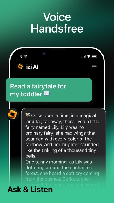 Izi AI - Chat Bot Assistant Screenshot