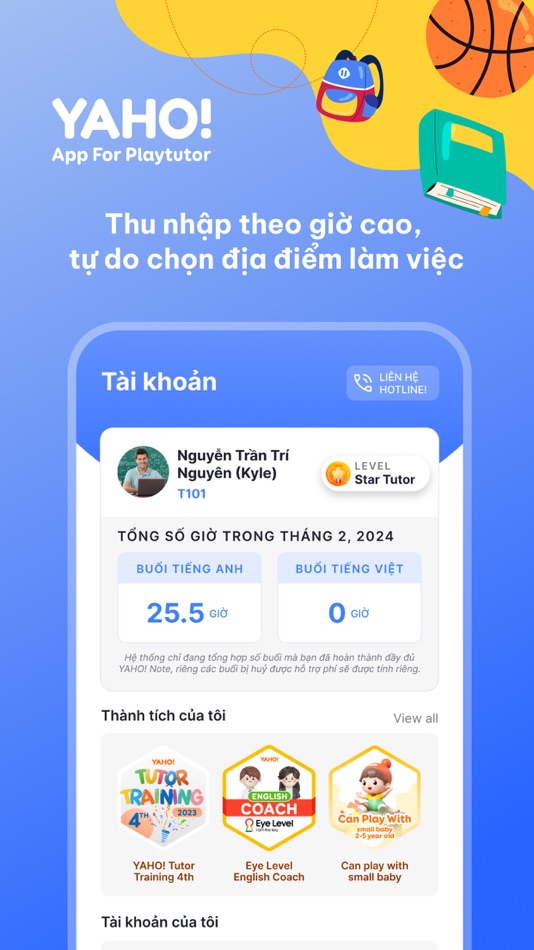 #4. Tudy - App for Playtutor (iOS) Podle: YAHOLAB COMPANY LIMITED