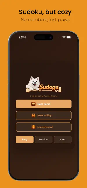 Sudogu - Dog Sudoku screenshot 1
