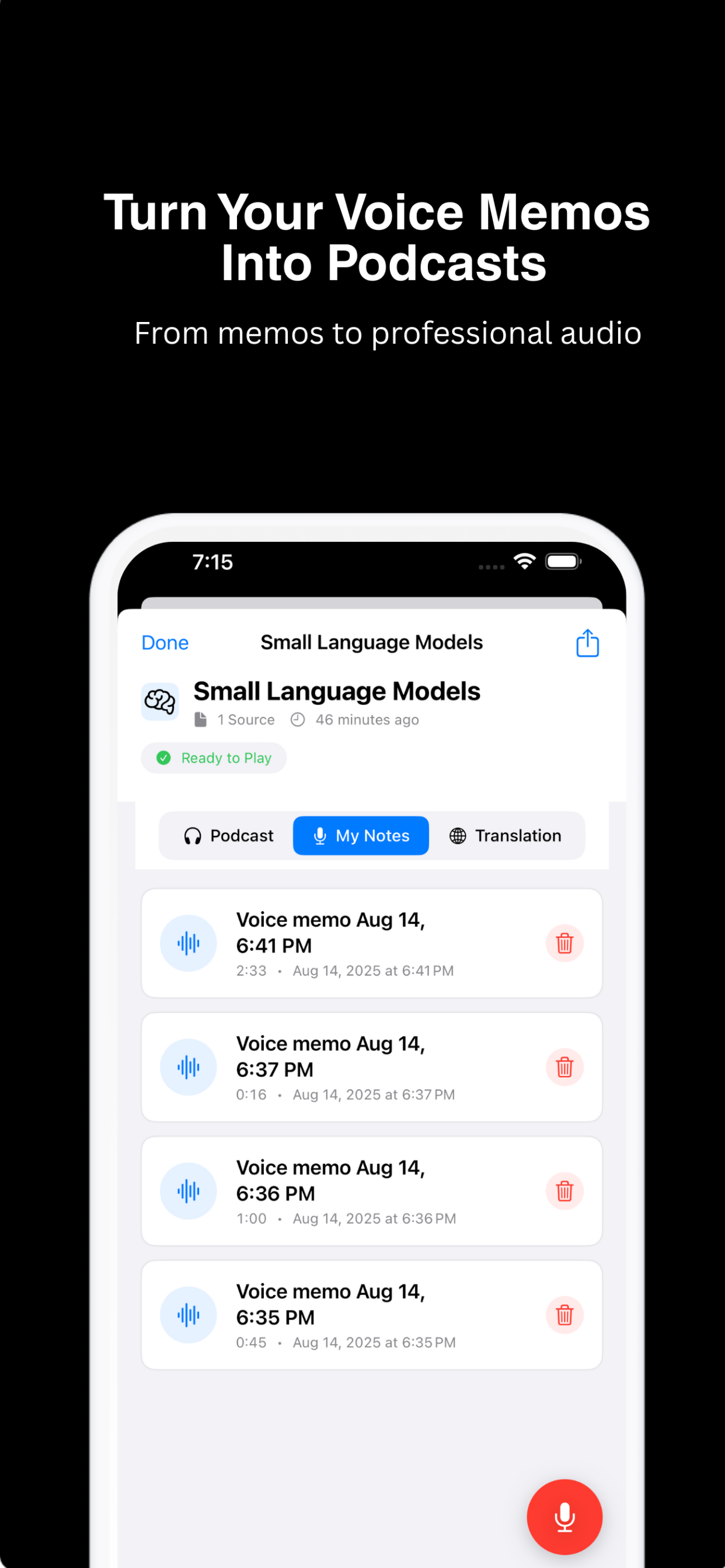 NoteCast AI