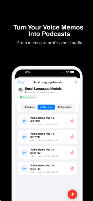 NoteCast AI Screenshot 6 of 6