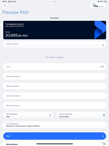 Aik mBanking iPad screenshot