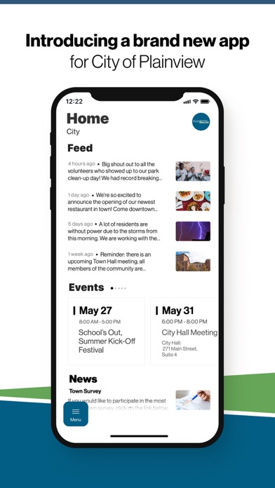 Screenshot #1 pour City of Plainview