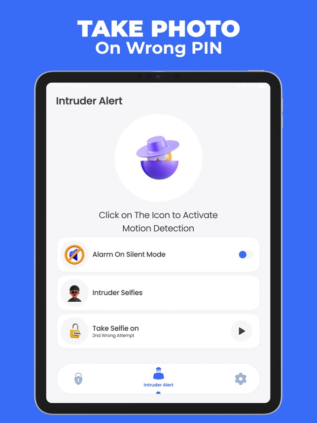 Screenshot of Anti Theft Alarm Motion Alert