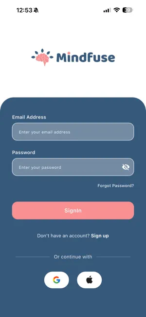 Mindfuse.coachme screenshot 1
