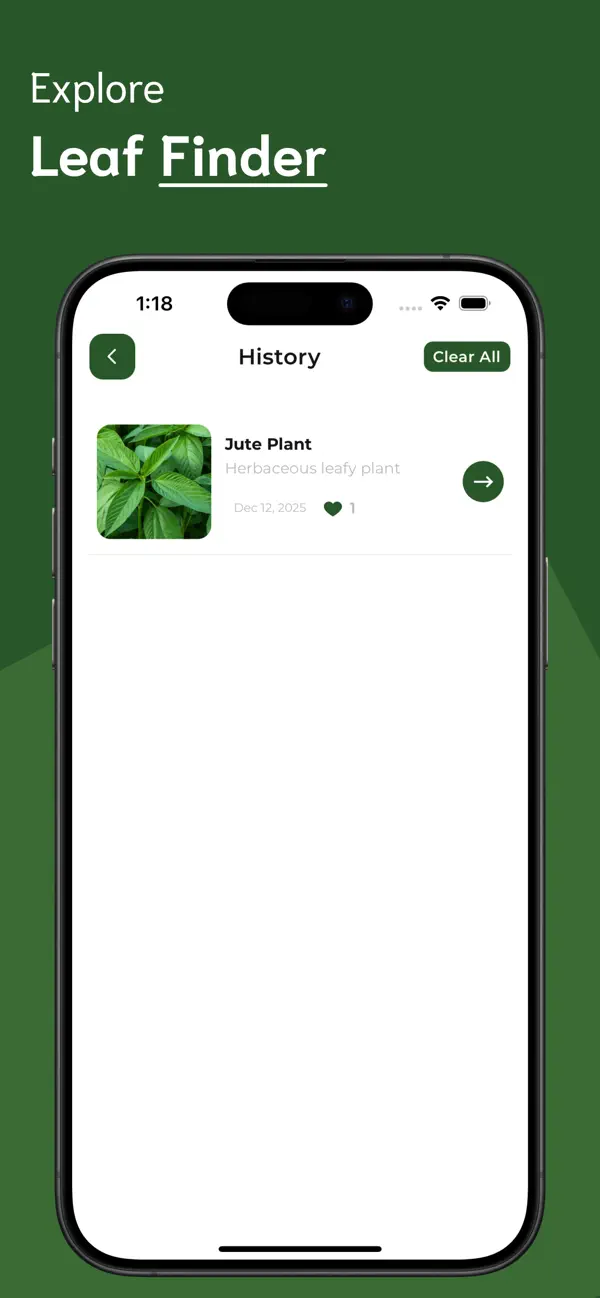 #5. Leaf Identifier - LI (iOS) Ved: Ankur Dhameliya
