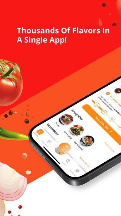 TruYemek app screenshot