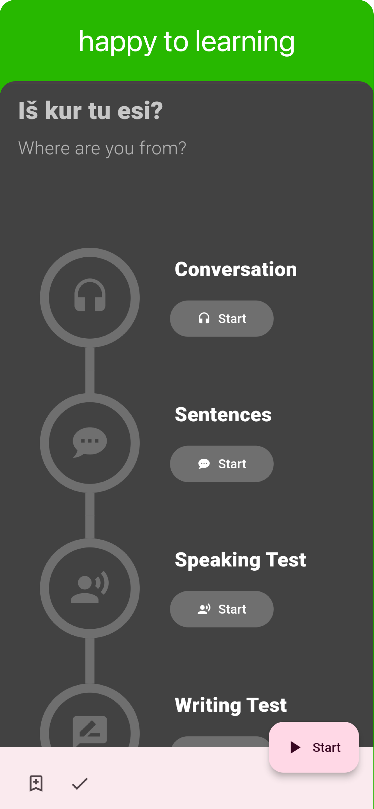 Lithuanian -Listening Speaking screenshot 8