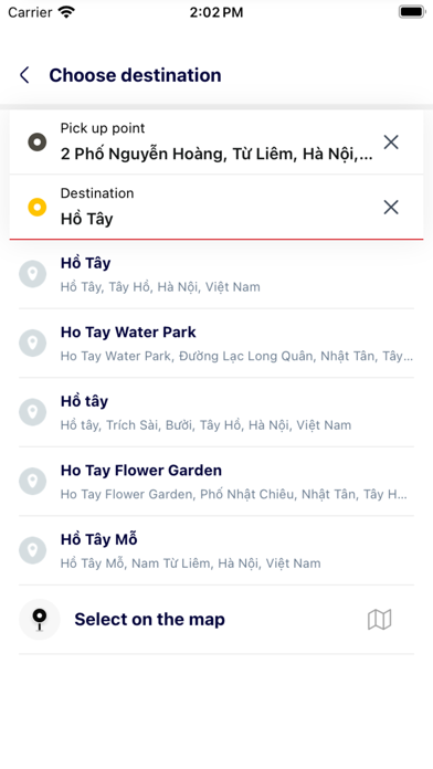 Hương Giang Taxi Screenshot