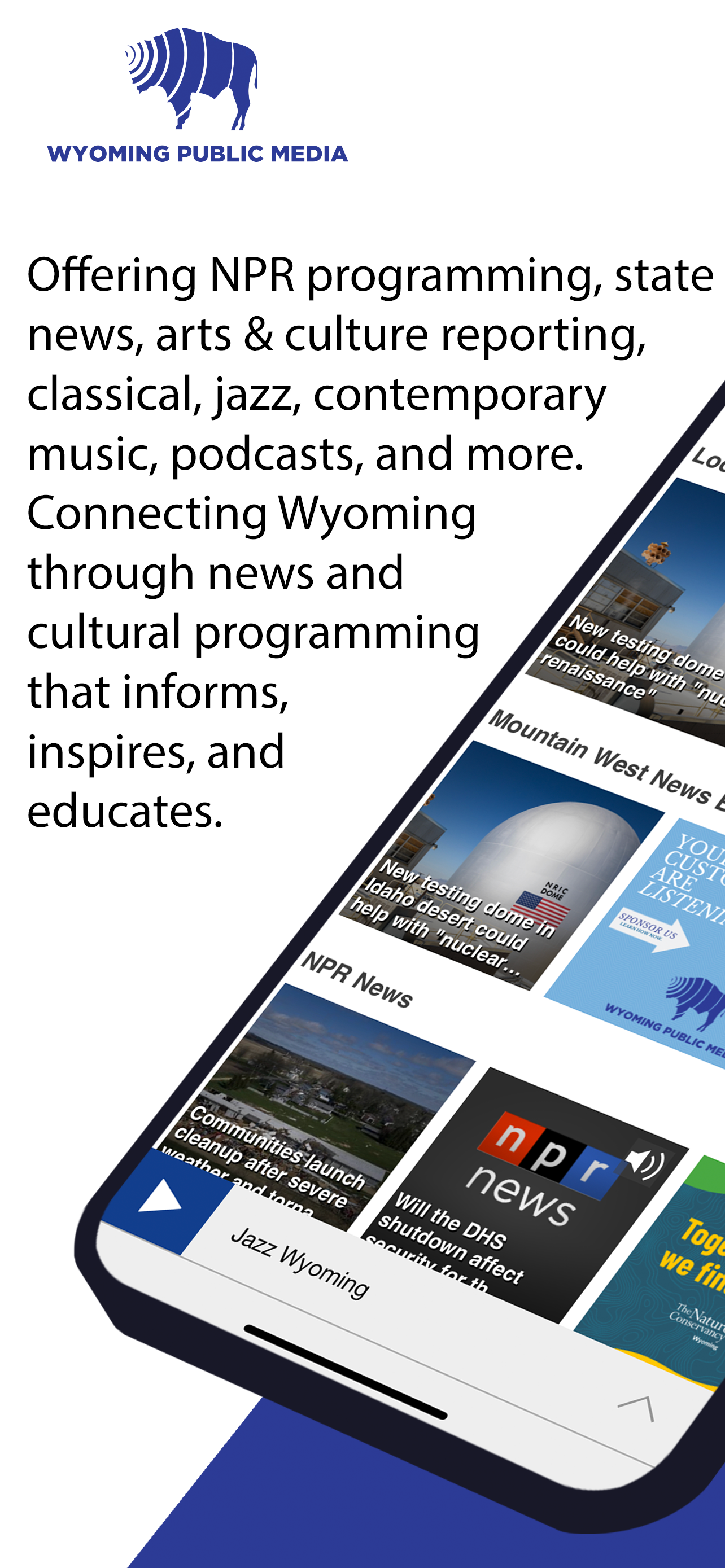 Wyoming Public Media App