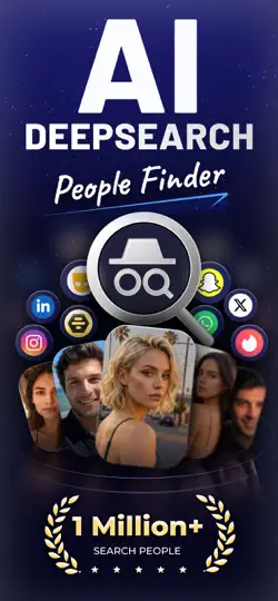 DeepSearch - AI Kişi Bulucu iPhone Ekran Görüntüsü 1
