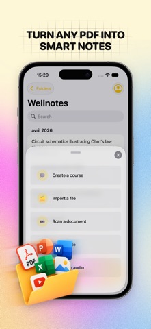 Wellnotes: AI Study & Mindmap Screenshot 3 of 7
