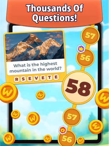 Cross World: Word Riddles iPad screenshot