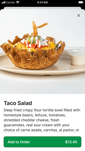 Juan Great Fiesta iPhone screenshot 3 - Food & Drink app