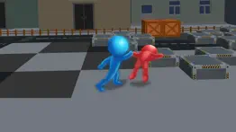 blue vs red - stickman war iphone screenshot 2